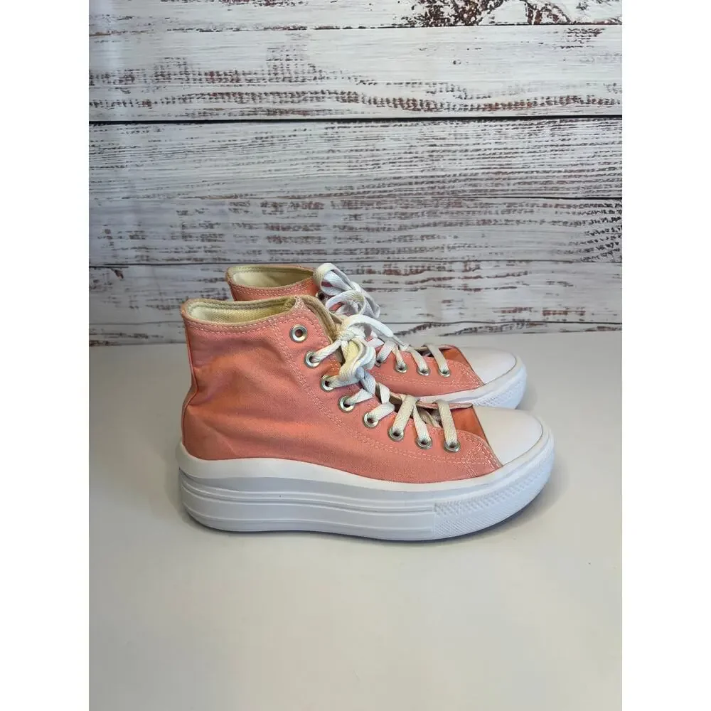 Converse Chuck Taylor All Star Move
High Top Platform sneakers Vintage Peach 7 - Picture 3 of 10